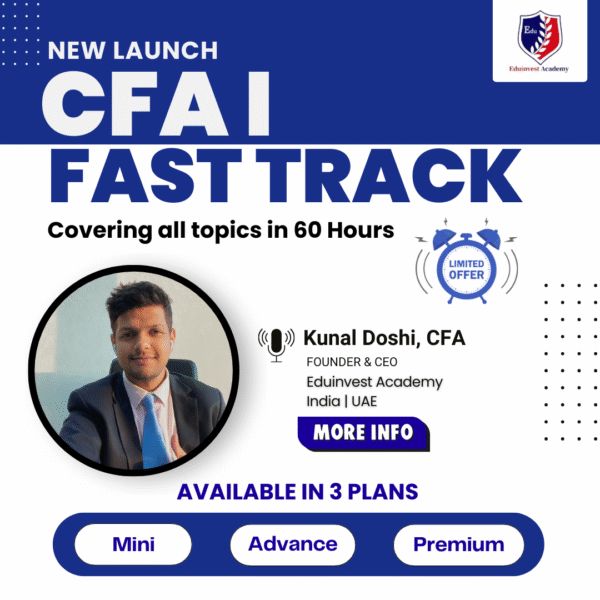 CFA Level 1- Fast Track 2026 Premium <span style="color: #CB0000;"><br>(Pre-Recorded)</span>