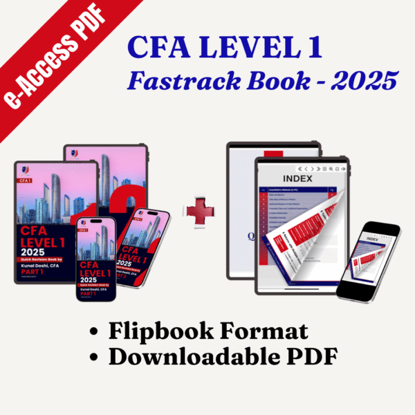 CFA Level 1 Fast Track Book - eAccess PDF