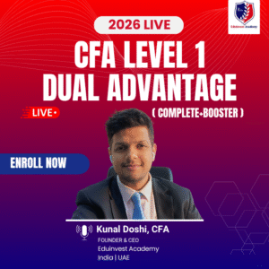 CFA Level 1 - Dual Advantage <span style="color: #CB0000;"><br>(LIVE Online)</span>