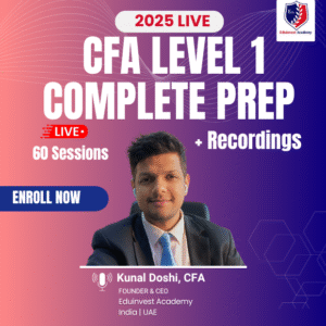 CFA Level 1 - Complete Prep <span style="color: #CB0000;"><br>(LIVE Online With Recordings)0</span>