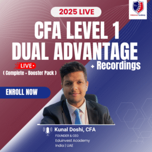 CFA Level 1 - Dual Advantage <span style="color: #CB0000;"><br>(LIVE Online With Recordings)</span>