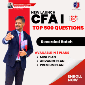CFA Level 1- TOP500 2026 Advance (Pre-Recorded)