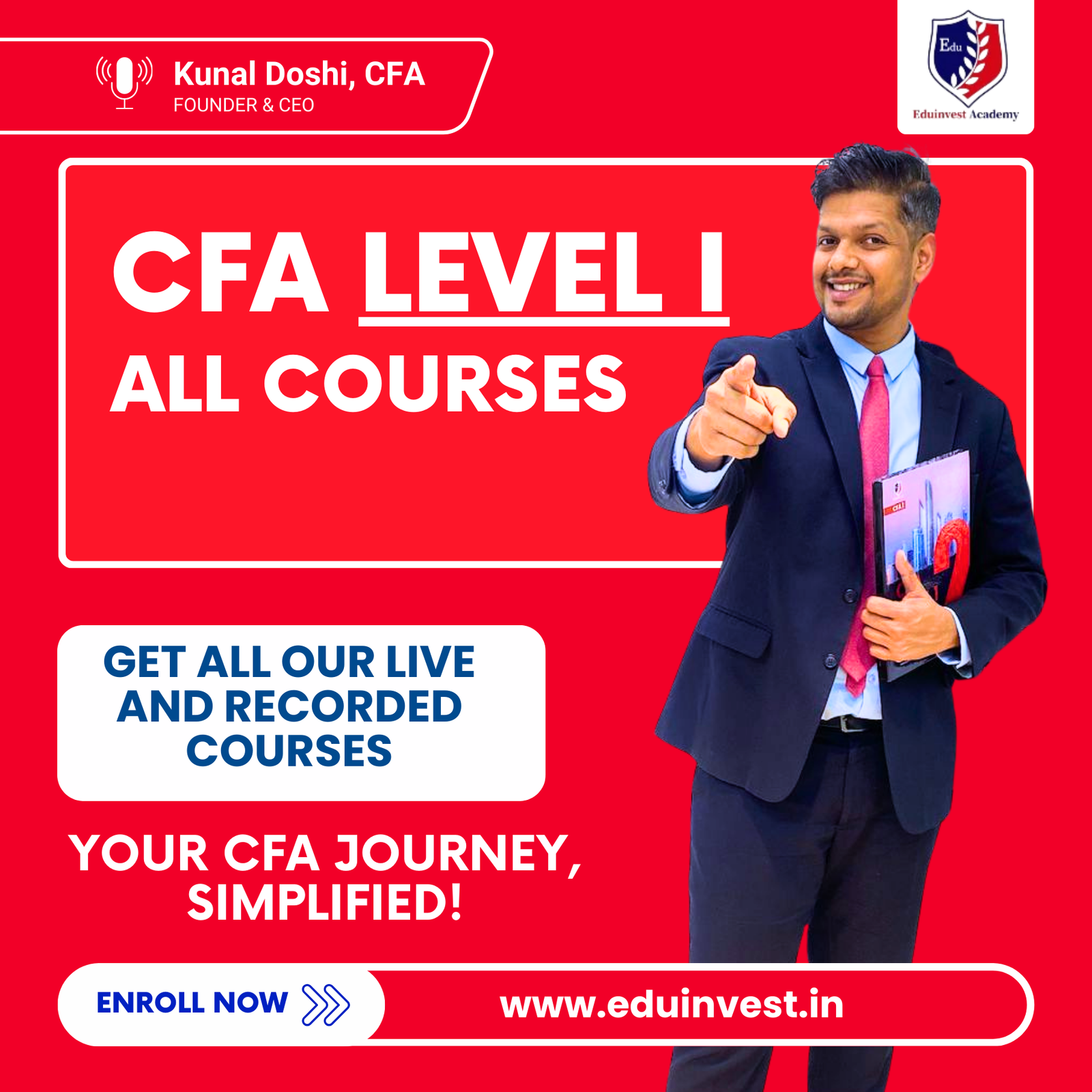 EduInvest CFA Level 1 Complete Preparation