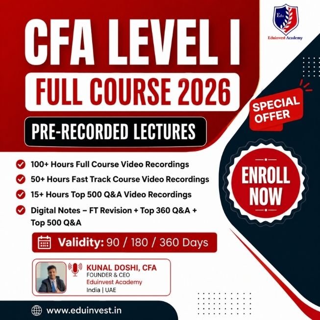 (Extension) CFA Level 1 – Full Course – (14 days)