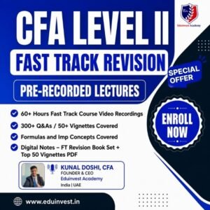 CFA Level 2 - Fast Track 2026 MINI (Pre-Recorded)