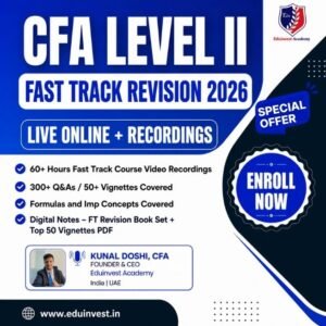 (Extension) CFA Level 2 – Fast Track live Batch 2026 Exam (7 days)
