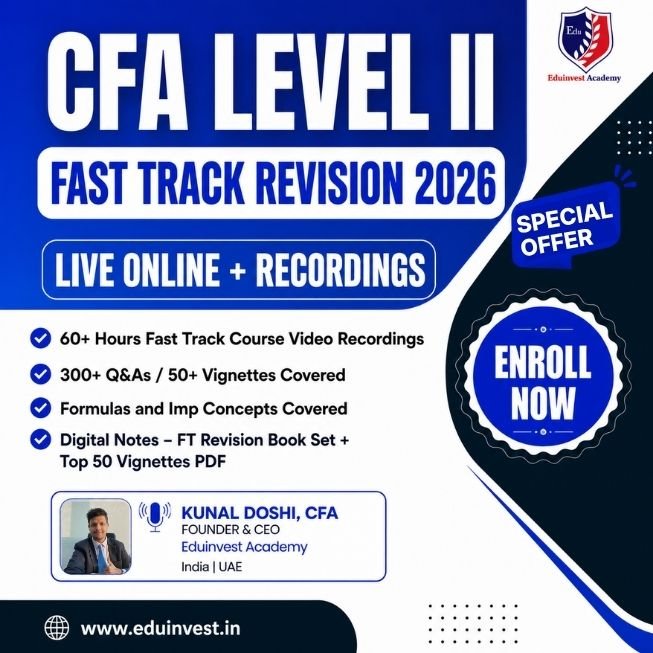 (Extension) CFA Level 2 – Fast Track live Batch 2026 Exam (7 days)
